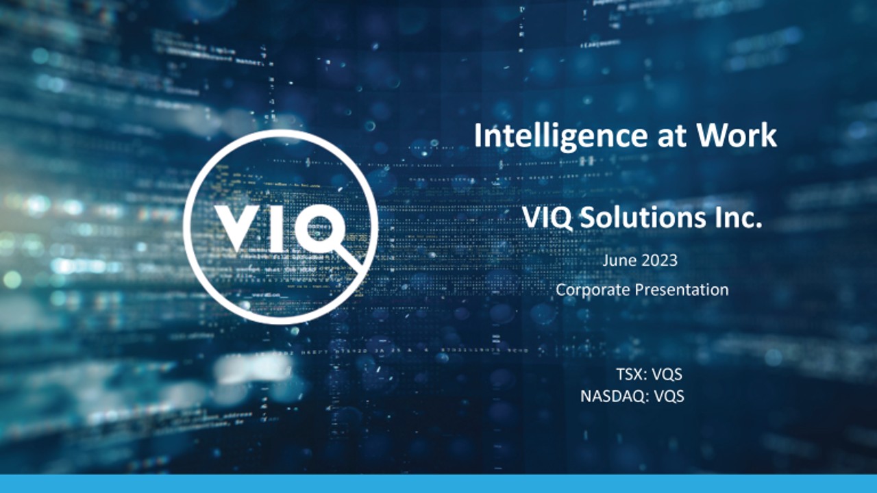 VIQ Solutions logo