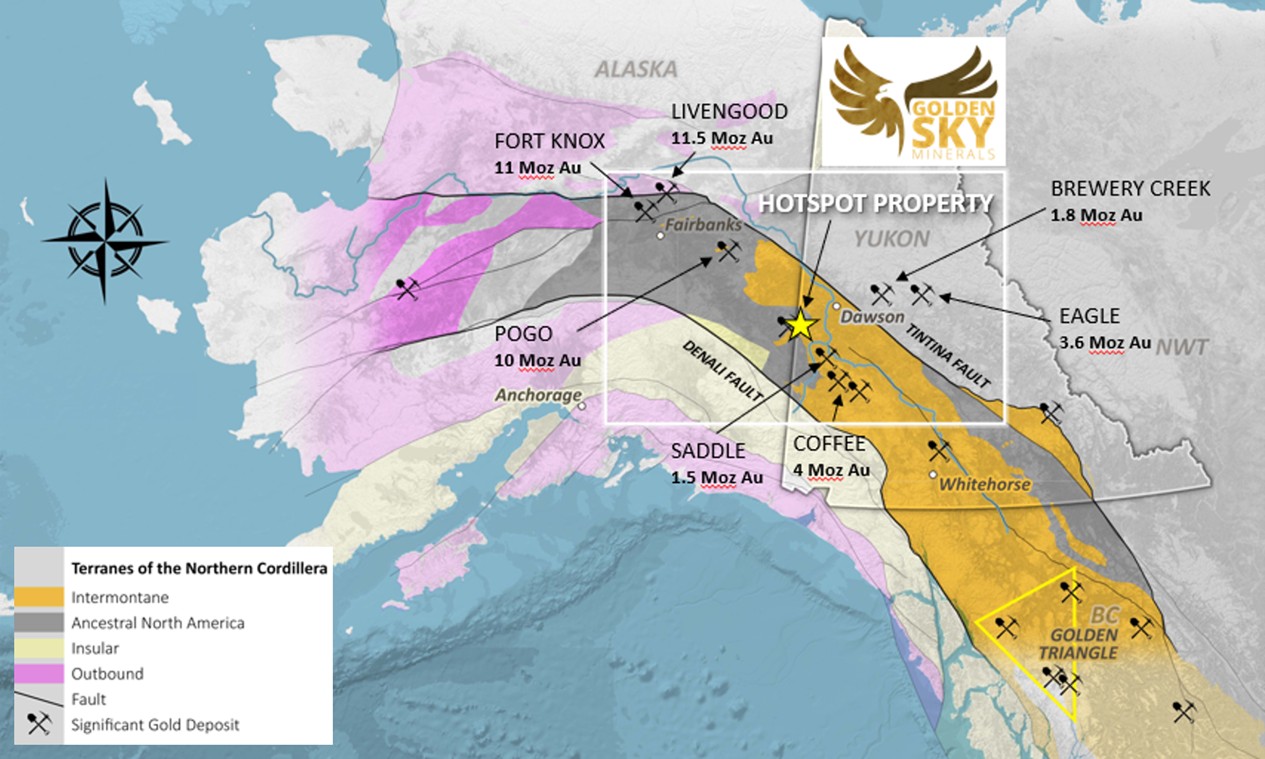 Golden Sky Minerals logo