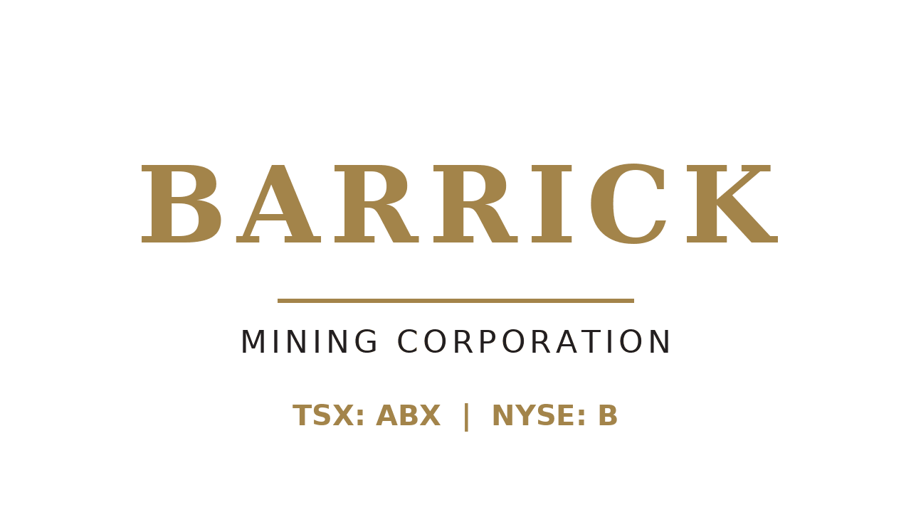 Barrick Mining logo