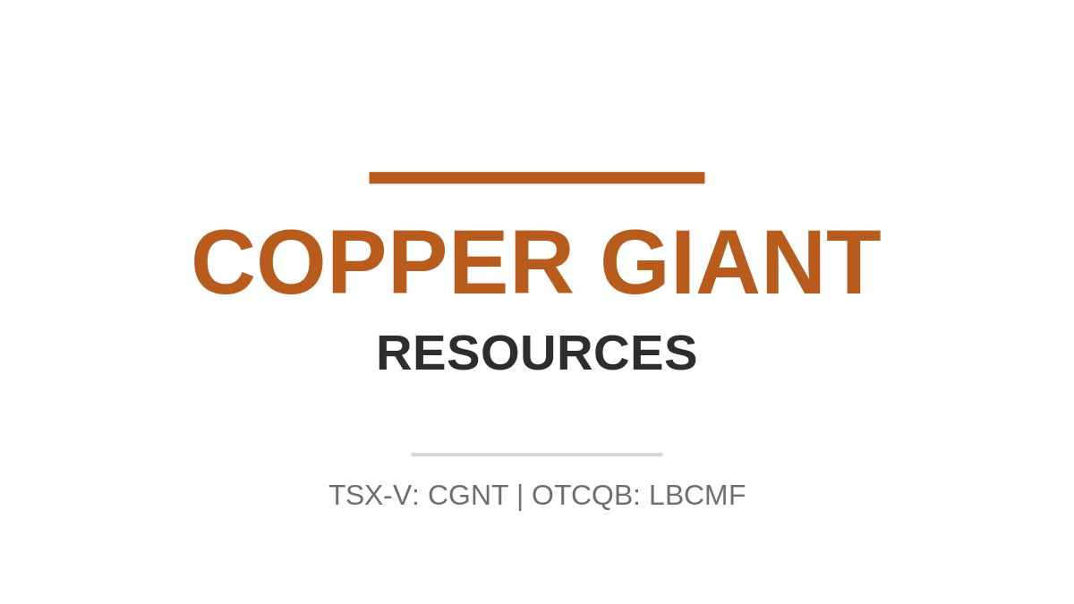 Copper Giant Resources logo
