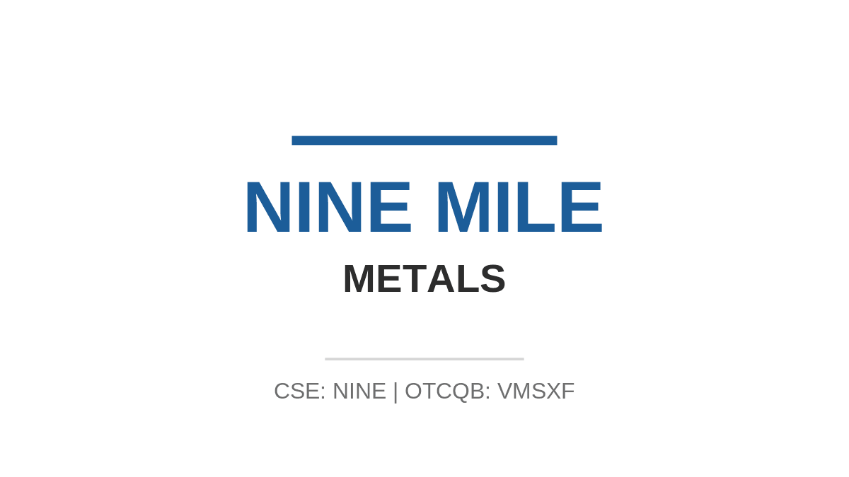 Nine Mile Metals logo