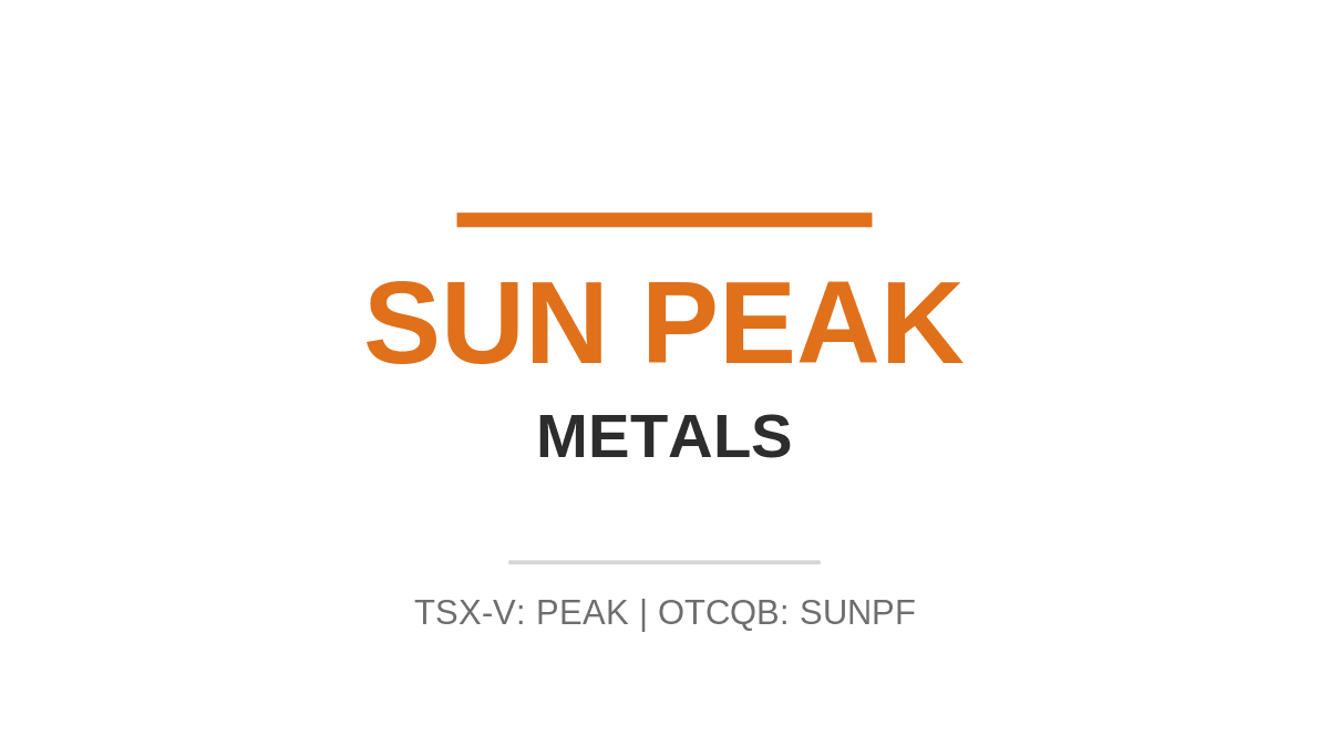 Sun Peak Metals logo