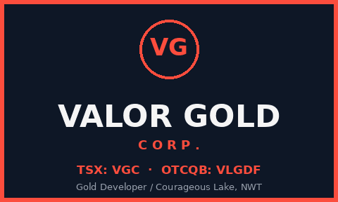 Valor Gold Corp logo